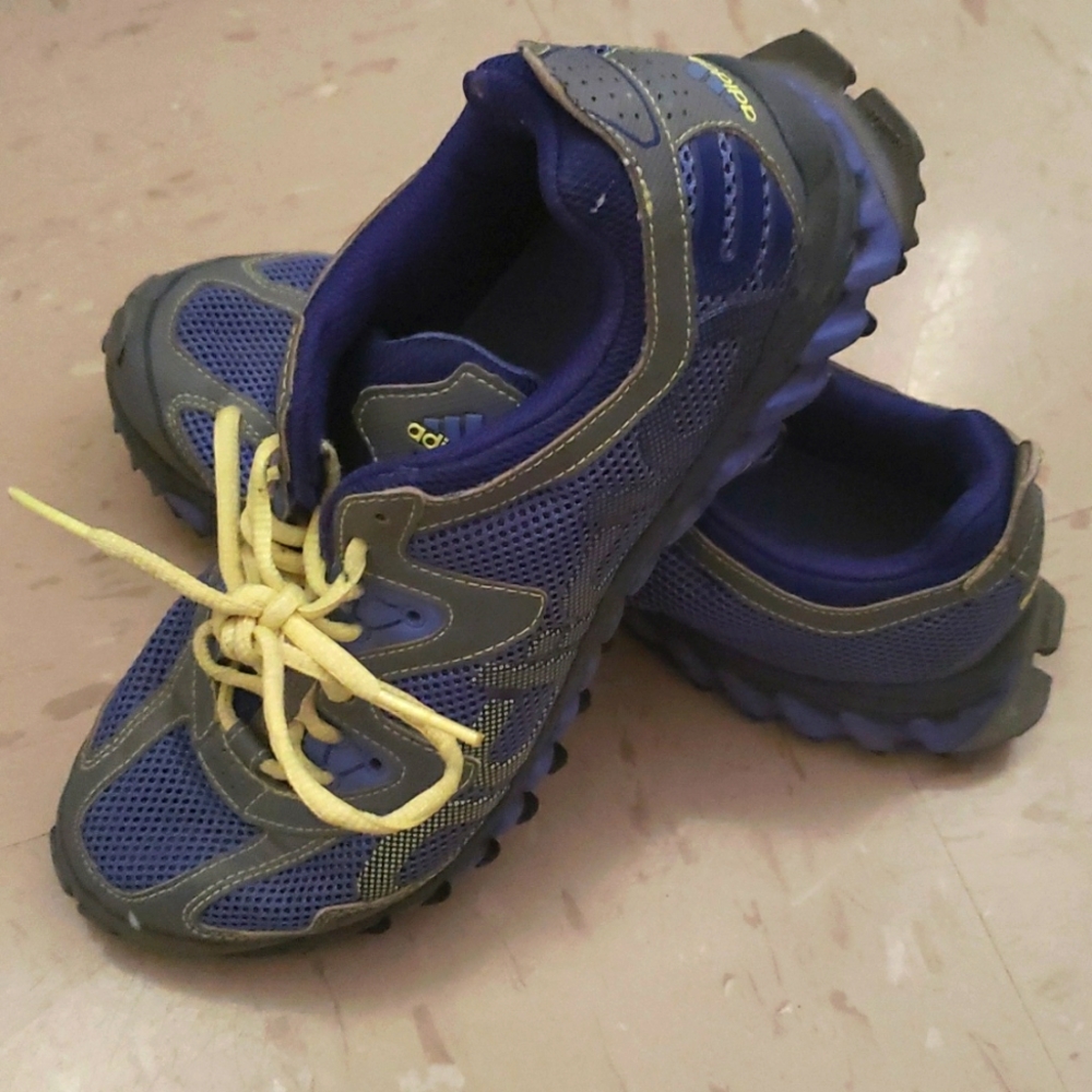 Blue and grey Adidas womens size 9.5
